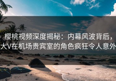 樱桃视频深度揭秘：内幕风波背后，大V在机场贵宾室的角色疯狂令人意外