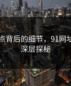 网络热点背后的细节，91网址导航的深层探秘